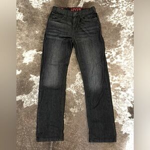 Levi’s boys dark washed jeans